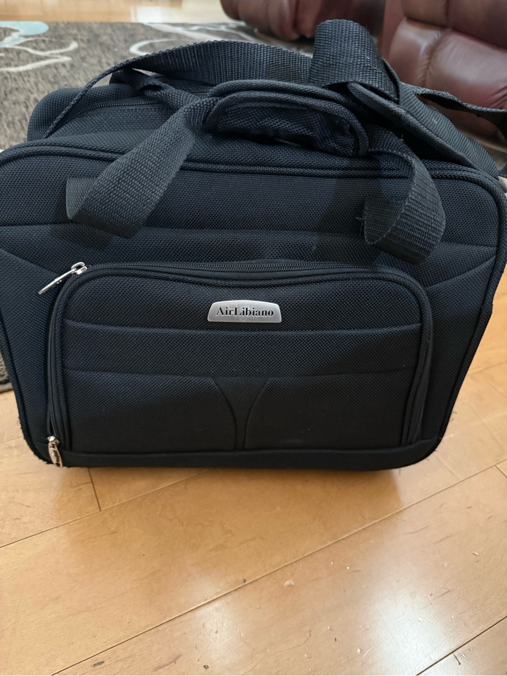 Kelsey Black Travel Toiletry & Accessories Bag